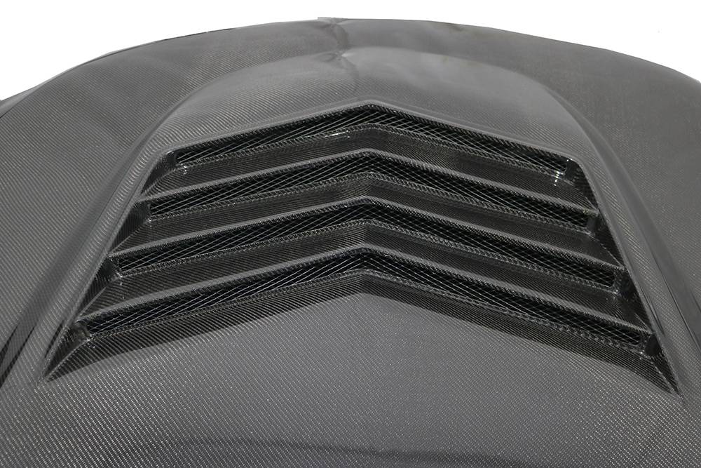 VIS Racing Carbon Fiber Hood Diablo Style for Cadillac CT5-V 2022-2025 (22CACT54DDA-010C)