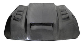 VIS Racing Double Sided Carbon Fiber Hood Terminator Style for Ford Mustang 2024-2025 (24FDMUS2DTM-010D)