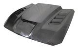 VIS Racing Double Sided Carbon Fiber Hood Terminator Style for Ford Mustang 2024-2025 (24FDMUS2DTM-010D)