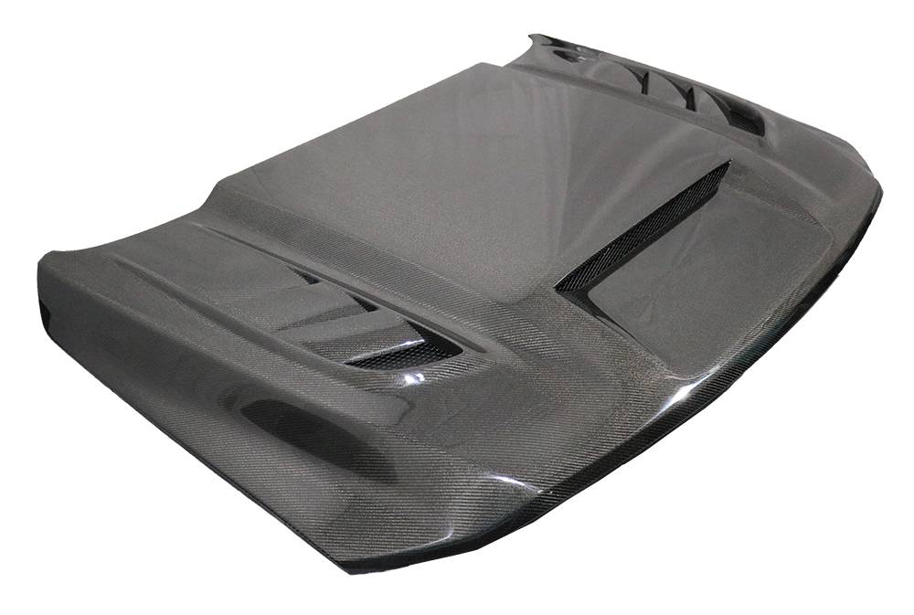VIS Racing Carbon Fiber Hood VTM Style for Dodge Ram 1500 TRX 2021-2024 (21DGTRX4DVTM-010C)