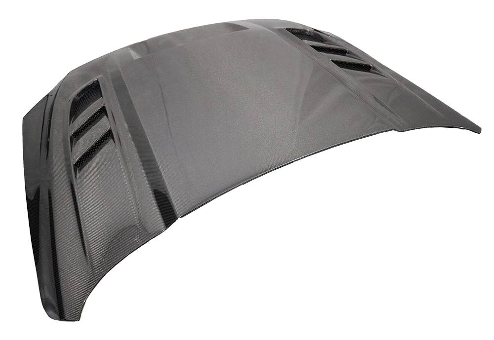 VIS Racing Carbon Fiber Hood VTM Style for Dodge Ram 1500 TRX 2021-2024 (21DGTRX4DVTM-010C)