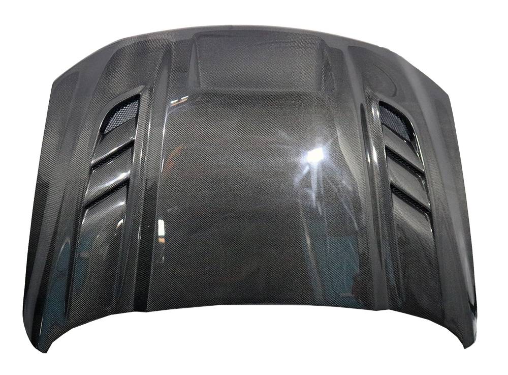 VIS Racing Carbon Fiber Hood VTM Style for Dodge Ram 1500 TRX 2021-2024 (21DGTRX4DVTM-010C)