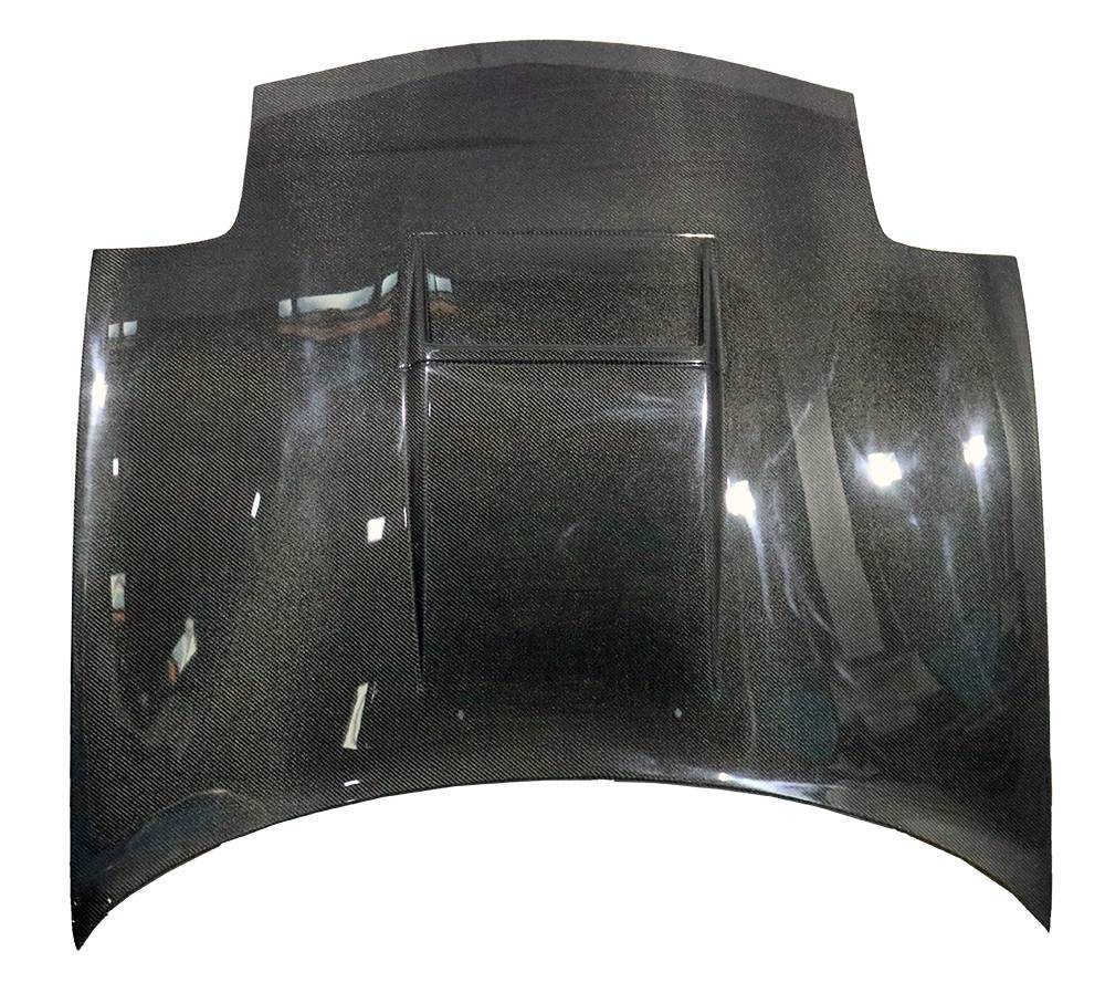 VIS Racing Carbon Fiber Hood Drift 2 Style for Mazda RX7 2DR 1993-1997 (93MZRX72DDFT2-010C)