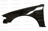 Seibon OEM-style carbon fiber fenders for 1988-1991 Honda Civic CRX (FF8891HDCRX)