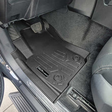 Load image into Gallery viewer, SMARTLINER Custom Fit All Weather Protection Black 2 Row Floor Liners &amp; Rubber Truck Bed Mats Compatible With 2024-2025 Toyota Tacoma (SA0743/B0743/J0743)