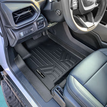 Load image into Gallery viewer, SMARTLINER Custom Fit All Weather Protection Black 2 Row Floor Liners Compatible With 2024-2025 Chevrolet Silverado EV Trims ) (SA0753/B0753)