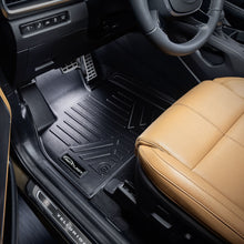 Load image into Gallery viewer, SMARTLINER All Weather Custom Fit Black 3 Row &amp; Both Cargo Liners Floor Mat Bundle Compatible With 2020-2023 Kia Telluride with 2nd Bucket Seats Without Center Console (SA0417/B0447/D0417/E0417)