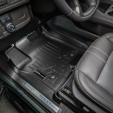 Load image into Gallery viewer, SMARTLINER Custom Fit All Weather Protection Black 2 Rows and Cargo Liner Behind 2nd Row Set Compatible With 2021-2023 Cadillac Escalade ESV with 2nd Row Bucket Seats (SA0524/B0527/D0526-R)