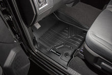 Load image into Gallery viewer, SMARTLINER Custom Floor Mats 1st Row Liner Set Black Compatible With 2012-2022 RAM Standard Cab or Quad Cab with 1st Row Dual Floor Hooks (SA0126)