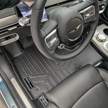 Load image into Gallery viewer, SMARTLINER All Weather Protection Custom Fit Black 1st Row Floor Mat Liner Set Compatible With 2023-2024 Genesis GV60 (SA0734)