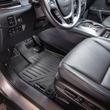 Load image into Gallery viewer, SMARTLINER Custom Fit Floor Mats 2 Row Liner Set Black Compatible With 2017-2024 Honda Ridgeline Crew Cab - All Models (SA0240/B0240)