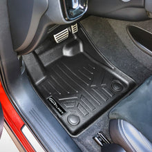 Load image into Gallery viewer, SMARTLINER Custom Fit All Weather 1st Row Black Floor Mat Liner Set Compatible With 2021-2023 Volvo XC40 Recharge (SA0617)