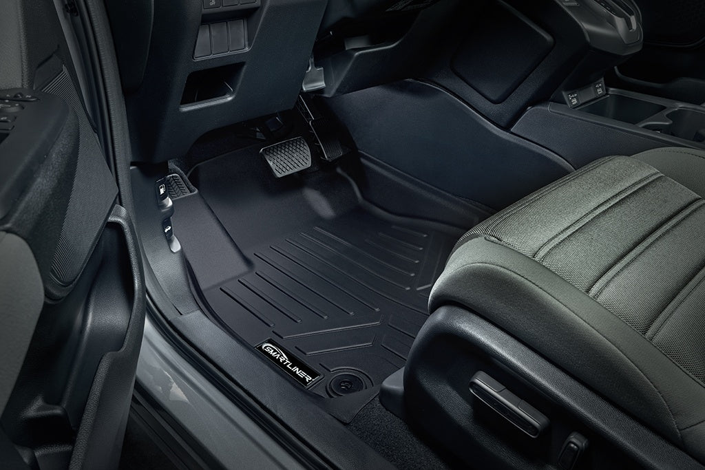 SMARTLINER Custom Fit Floor Mats 2 Rows and Cargo Liner Set Black Compatible With 2017-2022 Honda CR-V (SA0250/B0250/D0386)