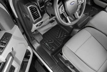 Load image into Gallery viewer, SMARTLINER Custom Floor Mats 2 Row Liner Set Black Compatible With 2017-2024 Ford F-250/F-350 Super Duty Crew Cab with 1st Row Bench Seat (SA0298/B0298)