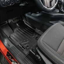 Load image into Gallery viewer, SMARTLINER Custom Fit Floor Mats 2 Row Liner Set Black Compatible With 2019-2021 Ford Ranger SuperCrew Cab (SA0410/B0410)