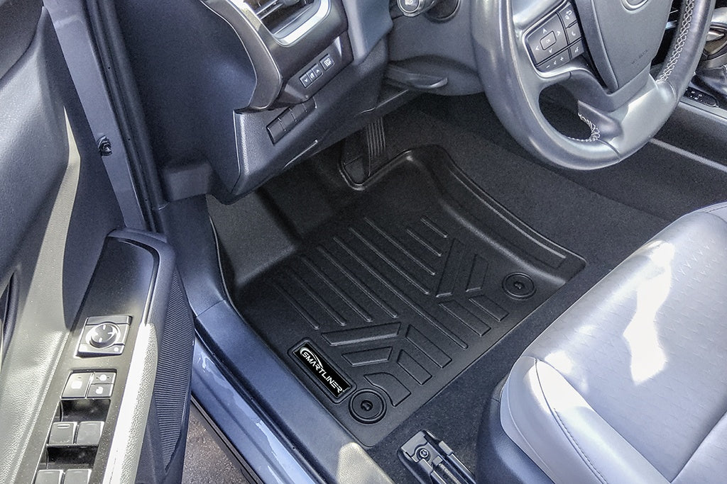SMARTLINER Custom Floor Mats and Cargo Liner Trunk Set Black Compatible With 2019-2023 Lexus UX - Non-Hybrid Models (SA0441/B0441/D0441)