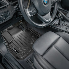 Load image into Gallery viewer, SMARTLINER Custom Floor Mats 2 Rows and Cargo Liner Behind 2nd Row Set Black 2018-2022 BMW X2 Cargo Fits Without Spare Tire (SA0481/B0481/D0483)