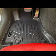 Load image into Gallery viewer, SMARTLINER All Weather Protection Custom Fit Black 2 Row Floor Mat Liner Set Compatible With 2022-2024 Mercedes Benz C-Class (SA0740/B0740)