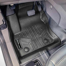 Load image into Gallery viewer, SMARTLINER All Weather Protection Custom Fit Black 2 Row Floor Liner Set Compatible With 2018-2024 Transit Connect Wagon With Vinyl Flooring and without secondary footrest (SA0749/B0478)