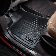 Load image into Gallery viewer, SMARTLINER Floor Mats 3 Rows and Cargo Liner Behind 3rd Row Set Black Compatible With GMC Acadia/Saturn Outlook with 2nd Row Bucket Seats (SA0043/B0326/E0162)