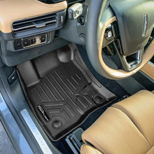 Load image into Gallery viewer, SMARTLINER All Weather Protection Custom Fit Black 2 Row Floor Mat Liner Set Compatible With 2020-2024 Lincoln Corsair (SA0709/B0709)