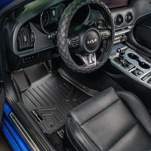 Load image into Gallery viewer, SMARTLINER Custom Fit All Weather 2 Row Black Floor Mat Liner Set Compatible With 2018-2023 Kia Stinger Models) (SA0554/B0554)