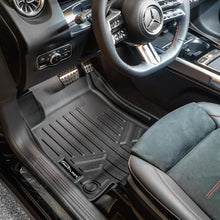 Load image into Gallery viewer, SMARTLINER All Weather Custom Fit Floor Mats 2 Row Liner Set Black Compatible With 2020-2021 Mercedes-Benz GLB Class 5 Passenger Models (SA0499/B0499)