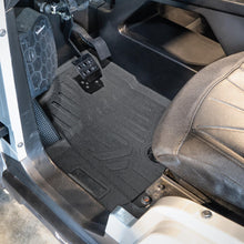 Load image into Gallery viewer, SMARTLINER All Weather Protection Custom Fit Black 2 Row Rugged Rubber Floor Liner Set Compatible With 2019-2023 Polaris General XP 4 1000 (UA0126/UB0126)
