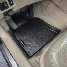 Load image into Gallery viewer, SMARTLINER Custom Fit Floor Mats 2 Rows and Cargo Liner Trunk Set Black Compatible With 2014-2020 Infiniti Q70 (SA0408/B0408/D0408)