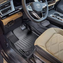 Load image into Gallery viewer, SMARTLINER Floor Mats 3 Row Liner Set Black Compatible With 2018-2022 Atlas with 2nd Row Bucket Seats without Fender Premium Audio (SA0300/B0443/C0443)