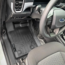 Load image into Gallery viewer, SMARTLINER Custom Fit All Weather Protection Black 2 Row Floor Liners Compatible With 2024-2025 Ford Ranger (SA0748/B0748)