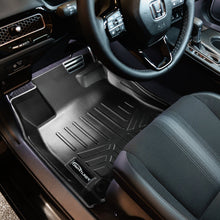 Load image into Gallery viewer, SMARTLINER Custom Fit Floor Mats 2 Rows and Cargo Liner Set Black Compatible With 2022-2025 Honda Civic Hatchback (SA0586/B0597/D0597)
