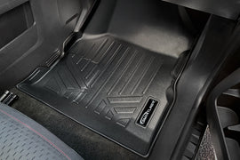 SMARTLINER Custom Floor Mats and Cargo Liner Set Black Compatible With 2011-2017 Chevy Equinox / GMC Terrain with Dual Front Floor Posts (SA0119/B0070/D0070)