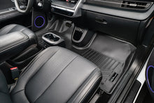 Load image into Gallery viewer, SMARTLINER Custom Fit All Weather Protection Black 2 Row Floor Liners with 1st Row Over The Hump Coverage Compatible With 2022-2025 Hyundai Ioniq 5 (SA0601/B0601)