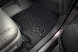 SMARTLINER Custom Floor Mats 3 Rows and Cargo Liner Behind 3rd Row Set Black Compatible With 2013-2020 Toyota Sienna 7 Passenger Model (SA0128/B0128/D0128)