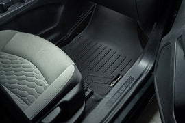 SMARTLINER Custom Fit All Weather Protection Black 2 Row Floor Liners & Cargo Liner behind the 2nd Row Seats Compatible With 2018-2024 Chevrolet Equinox (SA0310/B0310/D0310)