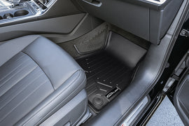 SMARTLINER Custom Fit All Weather Protection Black 1st Row Liners Compatible With 2020-2025 Audi A6 Allroad (SA0557-N1)