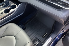 SMARTLINER 3 Row Floor Mats & Cargo Liner Behind 3rd Row Compatible With 2020-2022 Toyota Highlander (SA0500/B0522/C0500/E0515)