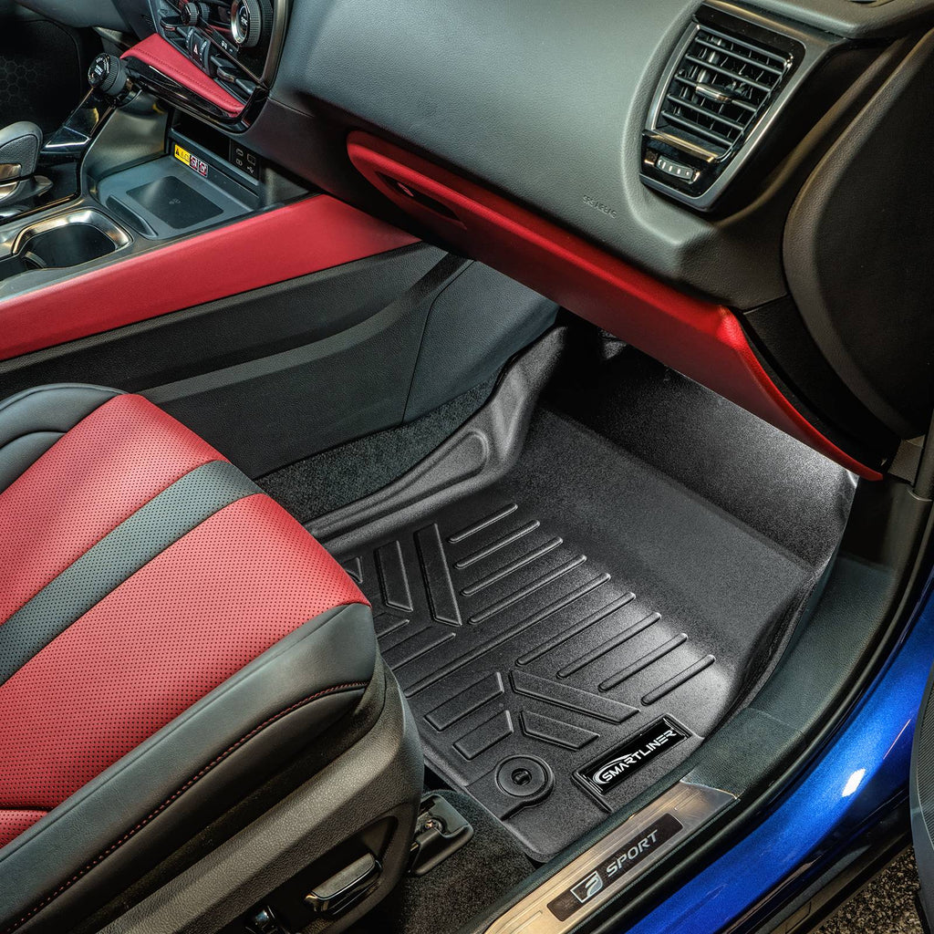 SMARTLINER Custom Fit All Weather Floor Mats and Cargo Liner Set Black Compatible With 2022-2023 Lexus NX / NX Hybrid (SA0583/B0583/D0583)