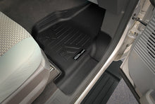 Load image into Gallery viewer, SMARTLINER Floor Mats 2 Row Liner Set Black Compatible With 2012-2016 Ford F-250/F-350 Super Duty SuperCab with Raised Drivers Side Pedal (SA0116/B0091)