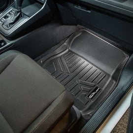 SMARTLINER All Weather Custom Fit Black 1st Row Floor Mat Liner Set Compatible With 2023-2025 Honda CR-V & CR-V Hybrid (SA0665)