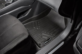 SMARTLINER All Weather Custom Fit Floor Mats 2 Row Liner Set Black Compatible With 2019-2022 Nissan Murano (SA0173/B0509)