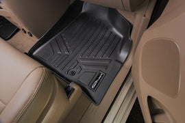 SMARTLINER Floor Mats - Cargo Liner Behind 2nd Row Set Black 08-2020 Caravan/ 08-2016 Town & Country with 2nd Row Bench Seat (SA0046/B0220/D0181)