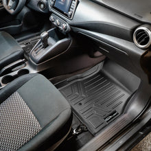 Load image into Gallery viewer, SMARTLINER Custom Fit All Weather Protection Black 1st Row Liners Compatible With 2020-2025 Nissan Versa (SA0642)