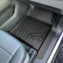Load image into Gallery viewer, SMARTLINER Custom Fit All Weather Protection Black 2 Row Floor Liners Compatible With 2024-2025 Chevrolet Silverado EV Trims ) (SA0753/B0753)