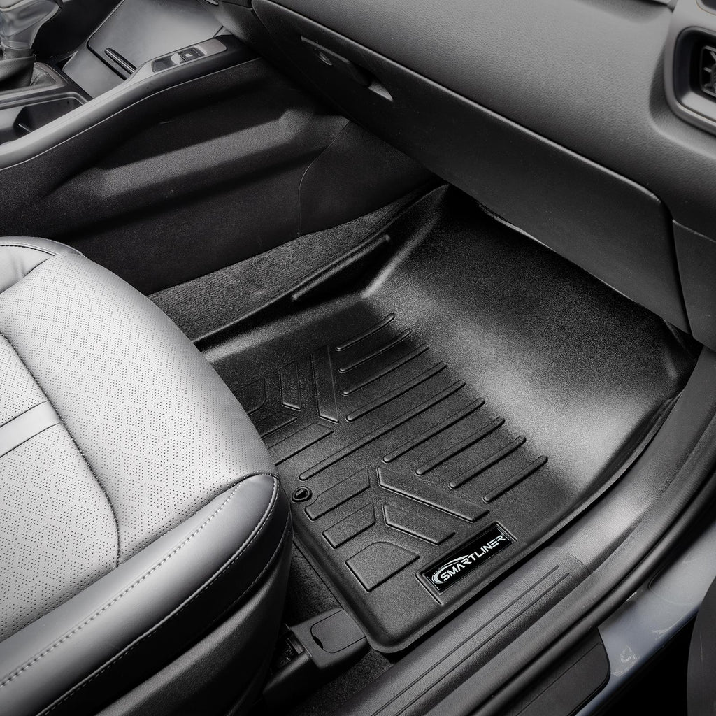 SMARTLINER Custom Fit 2 Row Floor Mats & Cargo Liner Behind 3rd Row Set Compatible With 2021-2023 Kia Sorento (SA0547/B0547/E0547)