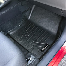 Load image into Gallery viewer, SMARTLINER Custom Fit All Weather 2 Row Black Floor Mat Liner Set Compatible With 2022-2024 Toyota Corolla Cross Hybrid (SA0724/B0598)