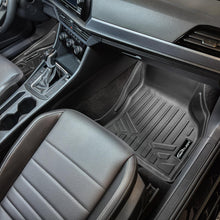 Load image into Gallery viewer, SMARTLINER Custom Fit Floor Mats 2 Row Liner Set Black Compatible With 2019-2024 Volkswagen Jetta (SA0429/B0429)
