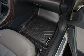 SMARTLINER Custom Fit Floor Mats 2 Row Liner Set Black Compatible With 2012-2017 Buick Verano (SA0190/B0190)