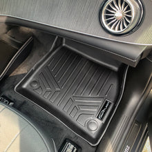 Load image into Gallery viewer, SMARTLINER All Weather Protection Custom Fit Black 2 Row Floor Mat Liner Set Compatible With 2023-2024 Mercedes-Benz EQE SUV (SA0704/B0704)